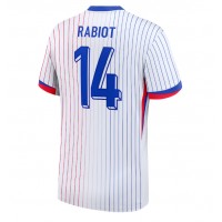 Pánský Fotbalový dres Francie Adrien Rabiot #14 ME 2024 Venkovní Krátký Rukáv